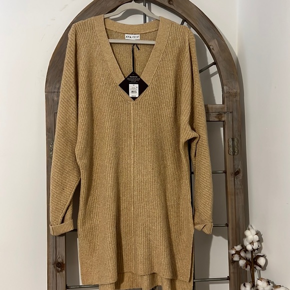 Ava & Viv Sweaters - NWT Ava & Viv Oversized Sweater